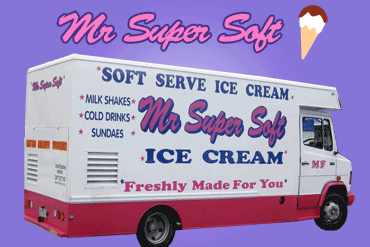 Mr Super Soft Ice Cream Van