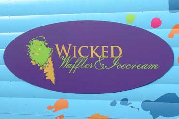 Wicked Waffles Food Van